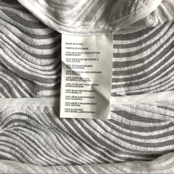 Club Monaco Silk Jacket with Cotton Embroidery - Picture 12 of 13